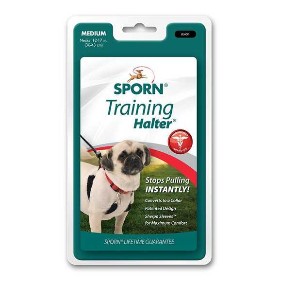 Sporn Original Training Halter for Dogs Red Medium