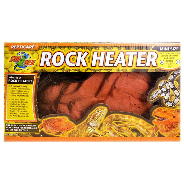 Zoo Med ReptiCare Rock Heater Mini - 6 Long x 3.5 Wide (1-5 Gallons)