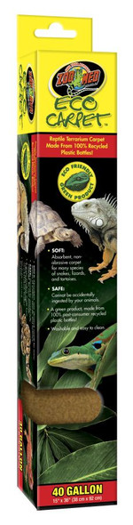 Zoo Med Eco Carpet Reptile Carpet - Tan 40 gal (15 x 36)