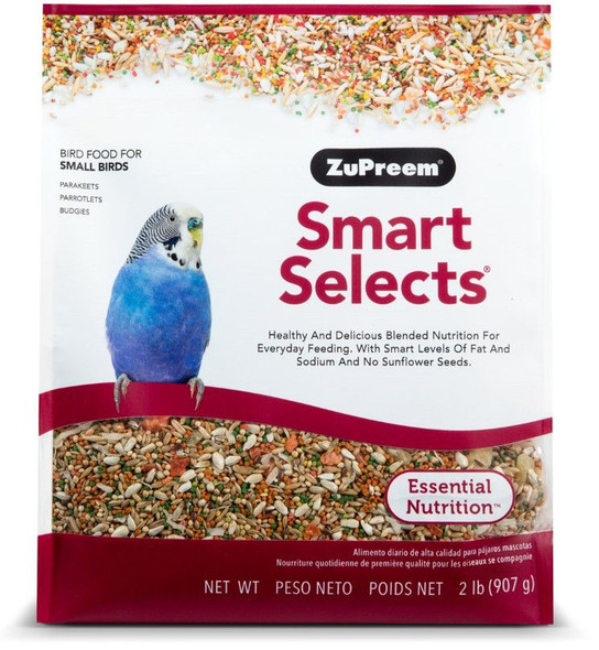 ZuPreem Smart Selects Bird Food for Small Birds 2 lbs