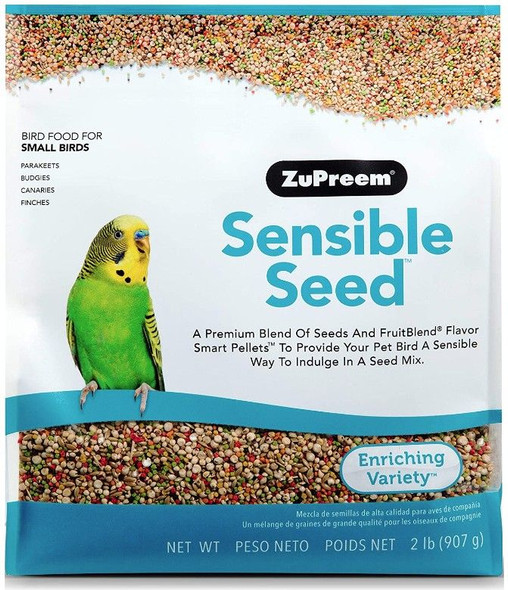 ZuPreem Sensible Seed Enriching Variety for Small Birds 2 lbs