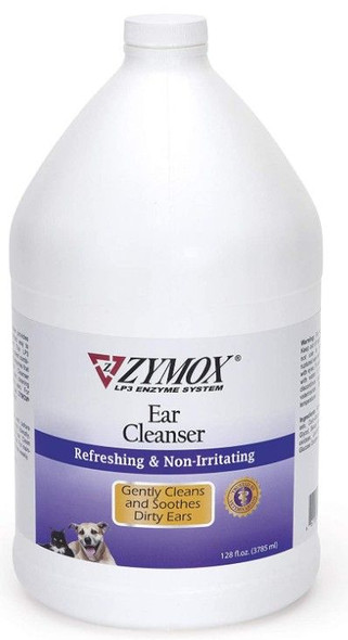 Zymox Ear Cleanser for Dogs and Cats 1 gallon