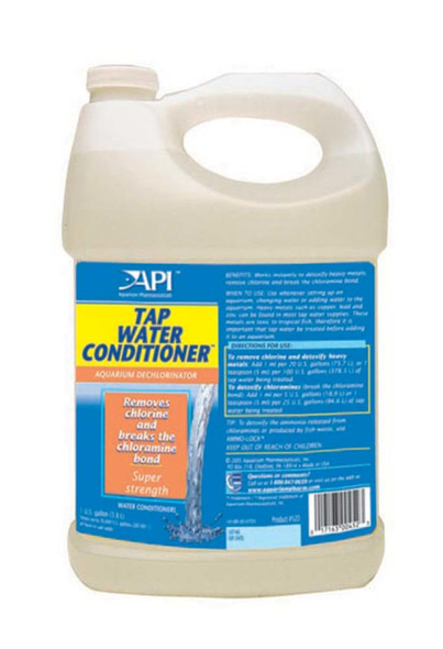 <body><p>Concentrated. Instantly removes chlorine and detoxifies heavy metals from tap water. Safe for all aquarium life. One teaspoon treats 10 gallons.</p></body>