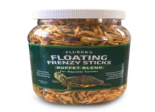 <body><p>This product provides a premium pellet and insect blend with all the vitamins and minerals This food features a unique blend of river shrimp and freeze dried mealworms with vitamin enriched petllet for optimal nutirition. This mixx meets all the daily dietary needs of aquatic turtles and have a taste that aquatic turtles love.</p></body>