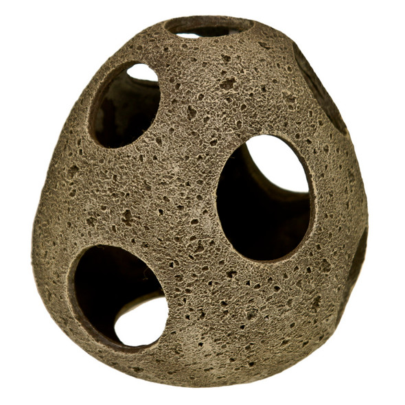 <body><p>Blue Ribbon Exotic Environments Swim-Through Stone Chamber Large. Holes, chambers, caves OH MY! These terrific hide-outs are just perfect for an aquarium or terrarium full of fish or reptiles of any kind. Natural bumps, curves and holes make this rock structure a great addition to any fresh or saltwater tank.</p></body>