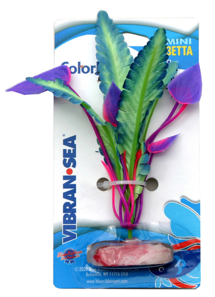 <body><p>Hand dyed silk-style plants safe for aquariums & terrariums. Full, beautiful soft swaying foliage moves effortlessly. Weighted resin base with no metal stems. Ideal for Betta & Nano Aquariums.</p><ul><li>Vibrant & colorful floral clusters</li> <li>Safe & non-toxic</li> <li>Sways in the water, providing a natural look.</li> <li>Weighted resin base with no metal stems.</li></ul></body>