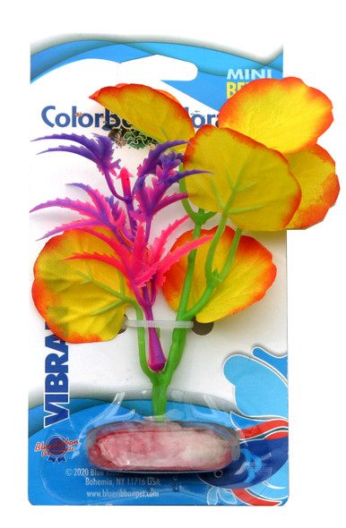 <body><p>Hand dyed silk-style plants safe for aquariums & terrariums. Full, beautiful soft swaying foliage moves effortlessly. Weighted resin base with no metal stems. Ideal for Betta & Nano Aquariums.</p><ul><li>Vibrant & colorful floral clusters</li> <li>Safe & non-toxic</li> <li>Sways in the water, providing a natural look.</li> <li>Weighted resin base with no metal stems.</li></ul></body>