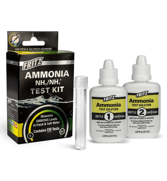 <body><p>FRITZ LIQUID TEST KITS - AMMONIA TEST KIT - Ammonia is one of the most important parameters to monitor in aquariums because any amount can be toxic to livestock if it is not addressed right away. Ammonia can reach lethal levels very rapidly, and should be tested immediately in the case of fish illness or death. Accurate in both Fresh and Saltwater. Must-Have for Every Aquarist. Essential During New Tank Setup.</p><ul><li>Accurate in both Fresh and Saltwater</li> <li>Must-Have for Every Aquarist</li> <li>Essential During New Tank Setup</li></ul></body>