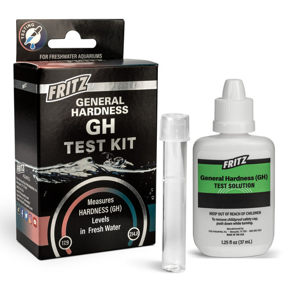 <body><p>FRITZ LIQUID TEST KIT - GH TEST KIT - General hardness (GH) is commonly overlooked in many aquariums, but this parameter plays a very important role in your aquariums overall health. Easy-to-read Instructions. Essential for a Healthy Tank. Accurate in Freshwater.</p><ul><li>Easy-to-read Instructions</li> <li>Essential for a Healthy Tank</li> <li>Accurate in Freshwater</li></ul></body>