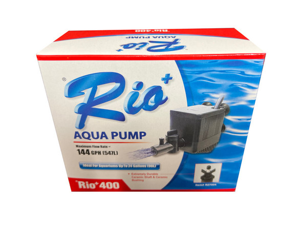 <body><p>Rio+ Aqua Pump is energy efficient, compact and quiet design, durable ceramic shaft and bushing and adjustbale flow for maximum flexibility. Optional needle wheel conversion for ultra fine bubbles. Optional magnetic mount. Suitable for use in - freshwater or saltwater tanks, fountains, water features, and waterfalls, wet/dry filtration systems, protein skimmers, and sumps and under gravel filtration.</p><ul><li>Energy efficient</li> <li>Compact and quiet design</li> <li>Durable ceramic shaft and bushing</li> <li>Adjustable flow for maximum flexibility</li></ul></body>