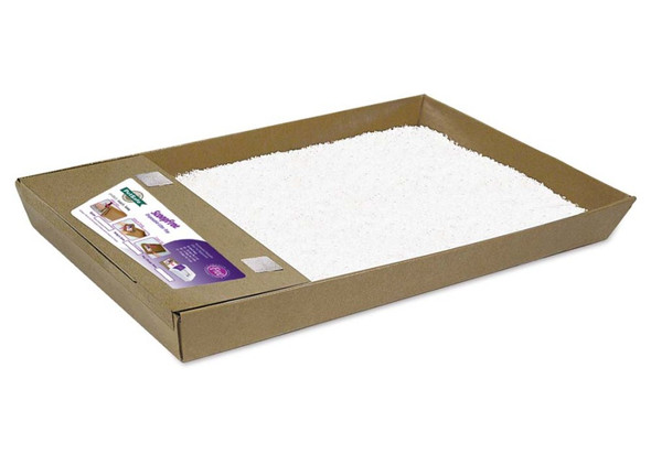 <body><p>ScoopFree 'Free' is a new disposable litter tray made from recycled materials and comes pre-filled with premium crystal litter free of perfumes and dyes. Free trays don't have a lid so they can nest, making them easier to stack and store in small spaces. Each tray includes a garbage bag for easy disposal. The crystal litter provides superior odor control and the tray includes a covered waste compartment that locks in odors, so you can leave the tray alone for weeks at a time. It is completely disposable for hands-off convenience, so you don't have to touch or smell messy waste. After a few weeks, simply toss the tray in the provided disposal bag and replace with a new one. These trays work with ScoopFree self-cleaning litter boxes</p></body>