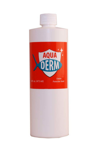 <body><p>Aqua-Derm for Ponds is a water conditioner and synthetic slime coat for pond fish. Combining the proven dechlorinating ability of INSTANT DeCHLOR, Aqua-Derm for Ponds conditions, coats and protects. By removing chlorine and chloramines, and binding up toxic heavy metals, Aqua-Derm for Ponds provides a protective coating that helps fish resist injury and aids in the natural wound-healing process.</p></body>