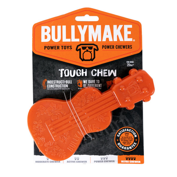 <body><p>BULLYMAKE poses a simple question. Why waste precious time and money buying dog toys that are too easily destroyed and wrong for your pet? You shouldnâ€™t! BULLYMAKE has been around since 2014 with a special mission: keep power chewing dogs (and their parents) happy and satisfied. The way BULLYMAKE does this is by designing and manufacturing unique, highly durable toys right here in the USA. All BULLYMAKE toys are made to withstand the most extreme chewer!</p><ul><li>Highly durable toy</li> <li>Manufactured right here in the USA</li> <li>All BULLYMAKE toys are made to withstand the most extreme chewer</li></ul></body>