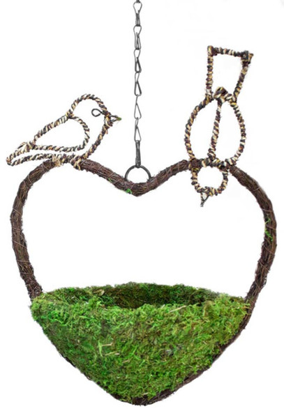 <body><p>Galapagos Natural Moss Bird Feeders are of show-stopping beauty and time-tested quality. They are each individually woven and made from our vibrant green Mountain Moss. Galapagos Woven Bird Feeders are extremely durable and meant for outdoor and garden use. Wild birds are naturally attracted to the materials and the feeders maintain their shape through weather and will not deteriorate for multiple years.</p><ul><li>Extremely durable</li> <li>Made from vibrant green moss</li> <li>Individually woven</li></ul></body>