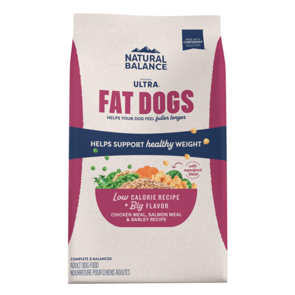 <body><p>Low calorie recipe made with chicken meal and salmon meal for great tasting nutrition. A special blend of fiber to help dogs feel fuller longer and support healthy digestion and targeted levels of L-Carnitine to help maintain a healthy weight. A special fiber blend helps dog's feel full and satisfied. â€‹Formulated with superfoods and guaranteed levels of antioxidant vitamins and minerals to help maintain a healthy immune system. â€‹Made with wholesome grainâ€‹.</p><ul><li>Made with targeted levels of L-carnitine to help maintain a healthy weight</li> <li>Contains a special fiber and protein blend to help your dog feel full and satisfied</li> <li>Includes wholesome grains with fiber to help support healthy digestion, plus added vitamin E, C and zinc to help support immune health</li></ul></body>