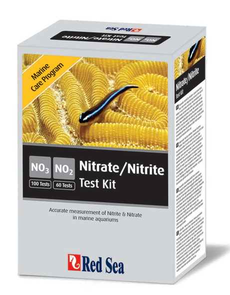 <body><p>This kit is essential during the maturation of all marine and reef aquariums and is suitable for ongoing algae management with Red Seaâ€™s NO3: PO4-X in fish-only systems.</p><ul><li>Nitite and Nitrate Test Kit</li> <li>Accurate.</li> <li>Easy to use.</li> <li>Includes: 50 Nitrite tests, and 50 Nitrate tests</li></ul></body>