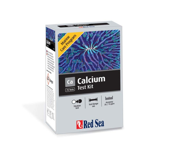 <body><p>Red Sea Marine Care Program Calcium Test Kit. Perform up to 75 Calcium Titration Tests with an accuracy of 15ppm. Accurate, easy to use and a great value to the consumer.</p></body>