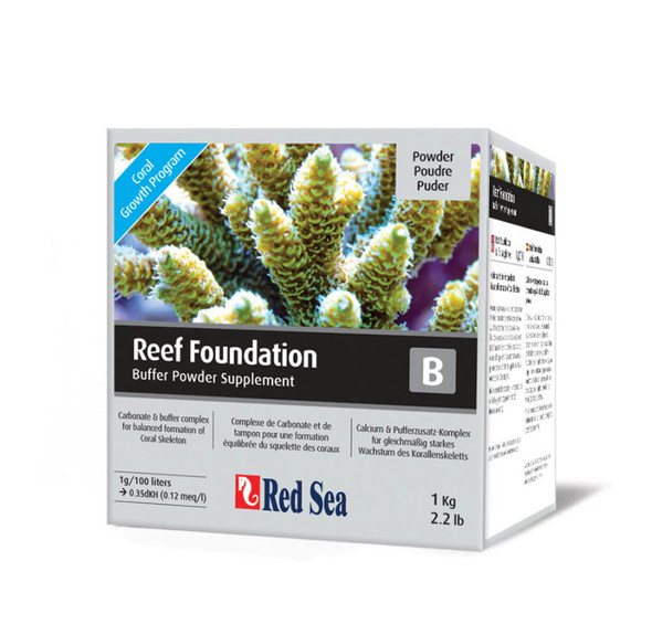 <body><p>Maintaining balanced levels of the Foundation Elements (Ca KH & Mg) creates optimal water conditions for promoting strong and healthy coral growth. Reef Foundation B is a Carbonate & buffer complex for balanced formation of Coral Skeleton</p></body>