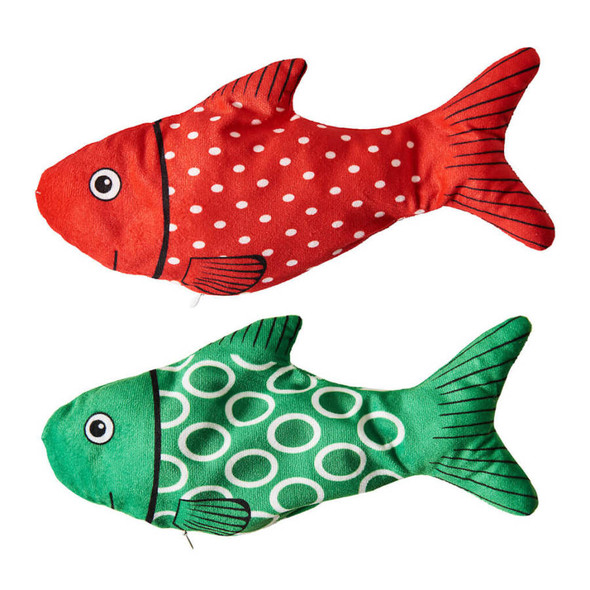 <body><p>Holiday Flippin' Fish is a dancing fish that will entertain cats for hours. On/off switch starts the fun and the fish starts flippin and flappin! Cats will love to hug and kick the Flippin' Fish as it flaps around on the floor. Includes USB charging cable and catnip.</p></body>