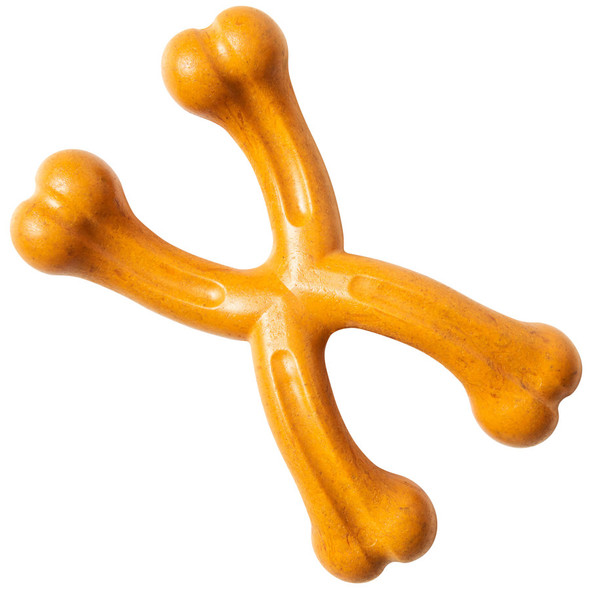 <body><p>Bam Bones Plus are made with the strength of bamboo fibers combined with nylon fibers for an even longer lasting chew. Unique double wishbone shape provides lot's of chewing places and occupies dogs to help discourage destructive chewing.</p><ul><li>Made with the strength of bamboo fibers &  nylon fibers</li> <li>Longer lasting chew</li> <li>Unique shape helps to control plaque and tartar</li> <li>Discourages destructive chewing</li></ul></body>