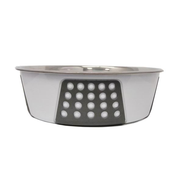 <body><p>Tribeca Bowls Feature A Modern Design With A Non-Skid Wraparound Rubber Grip. Stainless Steel Interior Is Hygienic And Dishwasher Safe. Complements Any Home Decor. Available In 3 Colors And 3 Sizes.</p></body>