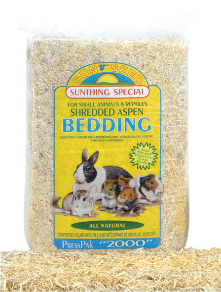 <body><p>Dust free shredded aspen bedding for small animals and reptiles.</p></body>