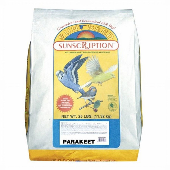 <body><p>A parakeet diet consisting of millet, oat groats and canary seed.</p></body>