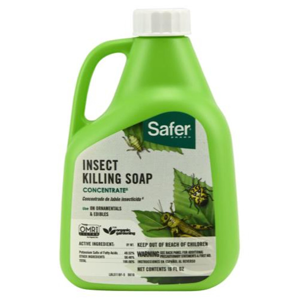 Safer 16oz Flower & GardInsect Soap Conc 6/CS
