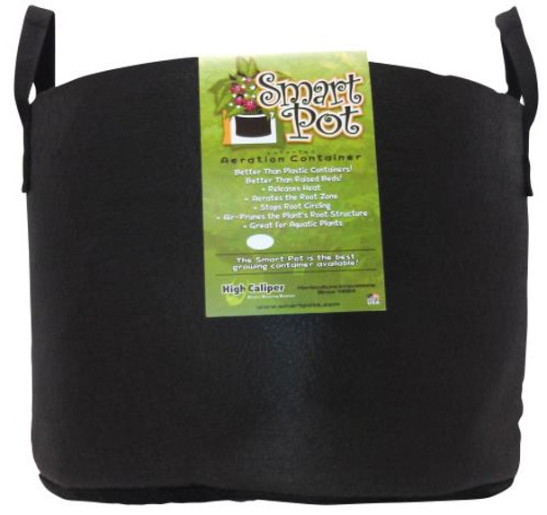 Smart Pot 20gal Black w/Handles Bulk Box