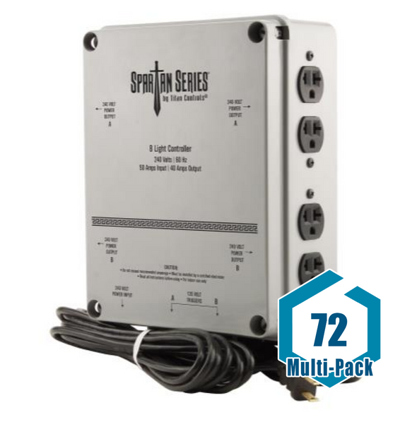 Titan Controls - Spartan Series 8 Light Controller - 240 Volt: 72 pack