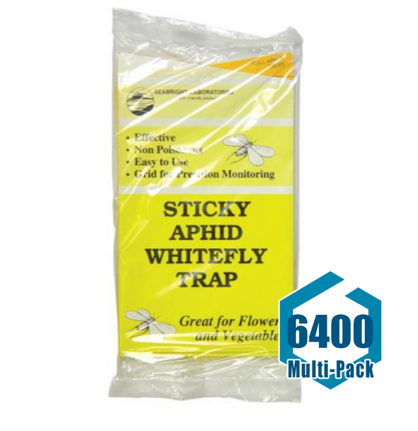 Sticky Aphid Whitefly Trap 5/Pack: 6400 pack