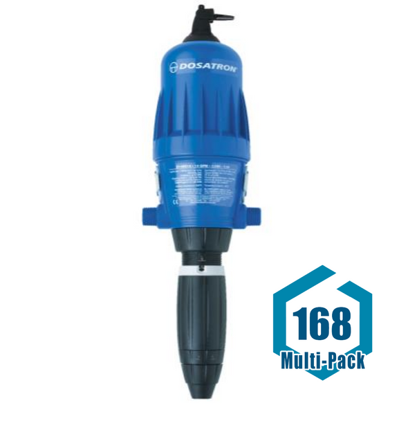 Dosatron Water Powered Doser 14 GPM 1:100 to 1:10: 168 pack