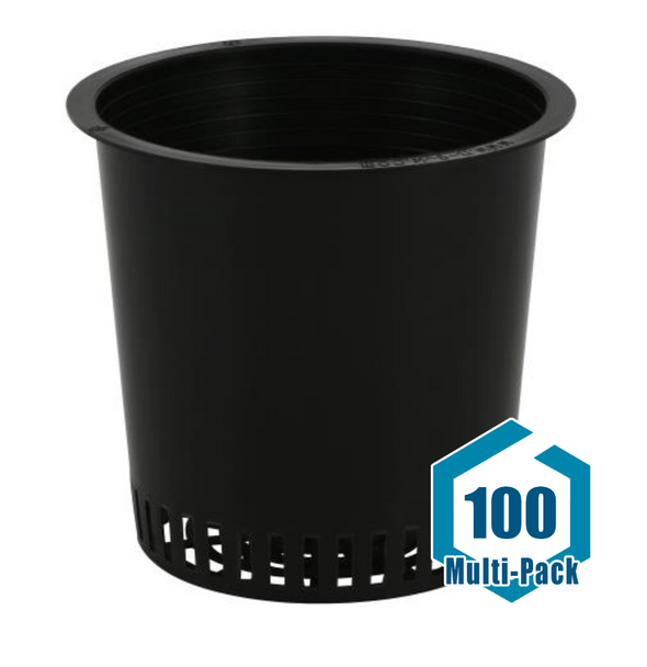 Gro Pro Premium Black Mesh Pot 6 in: 100 pack