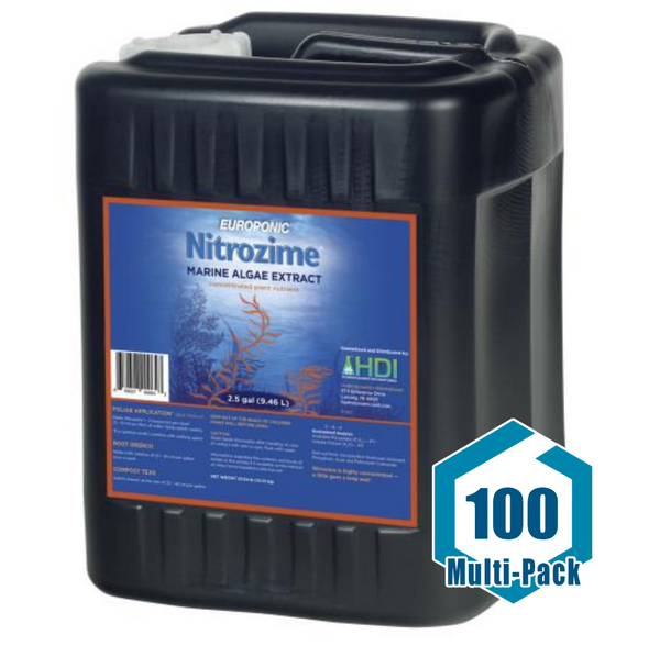 HydroDynamics Europonic Nitrozime 2.5 Gallon: 100 pack