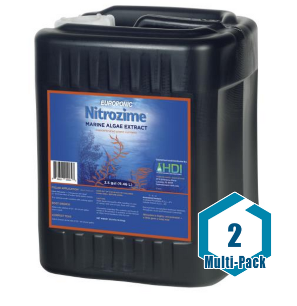 HydroDynamics Europonic Nitrozime 2.5 Gallon: 2 pack