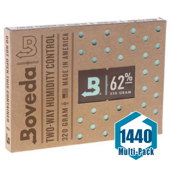 Boveda 320g 2-Way Humidity 62% (6/Pack): 1440 pack