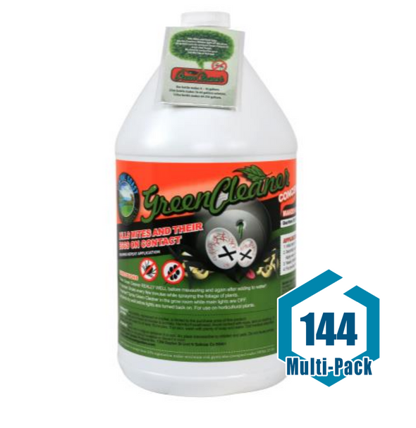 Green Cleaner Gallon: 144 pack