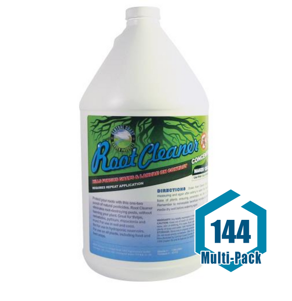 Root Cleaner 1 Gallon - Makes 256 Gallons: 144 pack