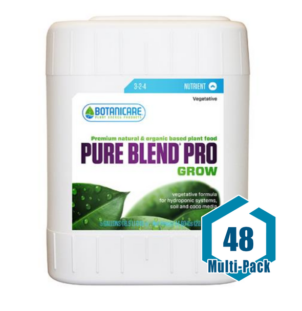 Botanicare Pure Blend Pro Grow 5 Gallon: 48 pack