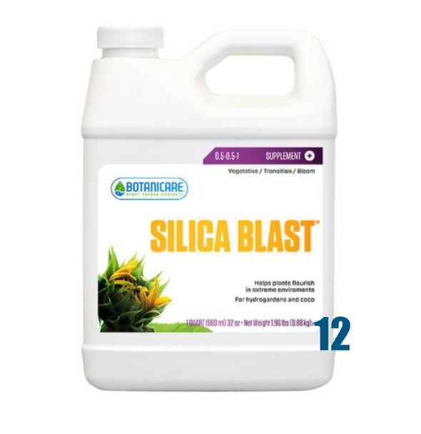 Botanicare Silica Blast Quart: 12 pack