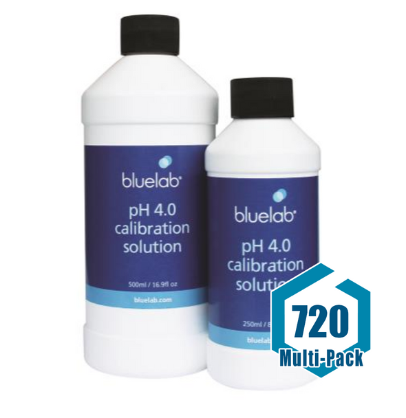 Bluelab pH 4.0 Calibration Solution 500 ml : 720 pack