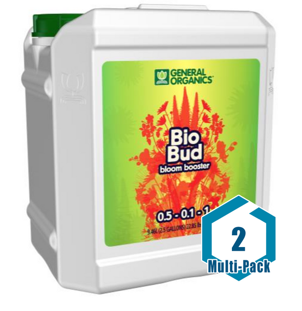 GH General Organics BioBud 2.5 Gallon: 2 pack