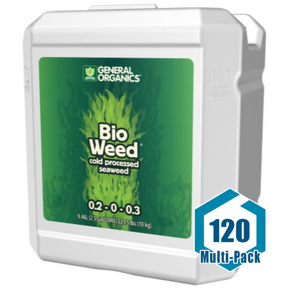 GH General Organics BioWeed 2.5 Gallon: 120 pack