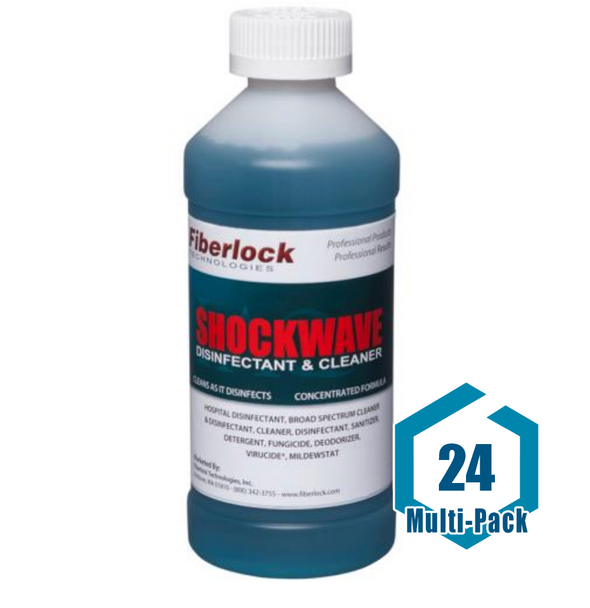 FIBERLOCK SHOCKWAVE 10OZ: 24 pack