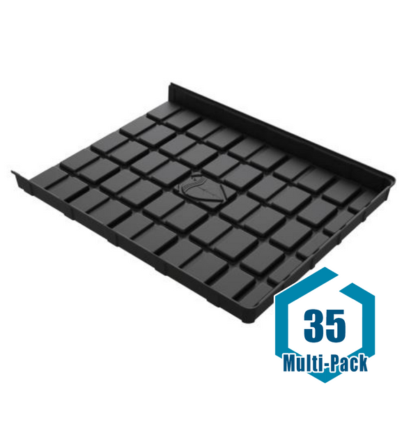 Botanicare 4'W x 5'L Black ABS End Tray: 35 pack