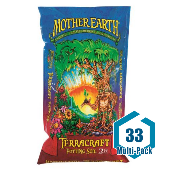 Mother Earth Terracraft Potting Soil 2CF (33/Plt): 33 pack