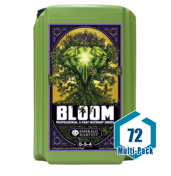 Emerald Harvest Bloom 2.5 Gal/9.46 L: 72 pack