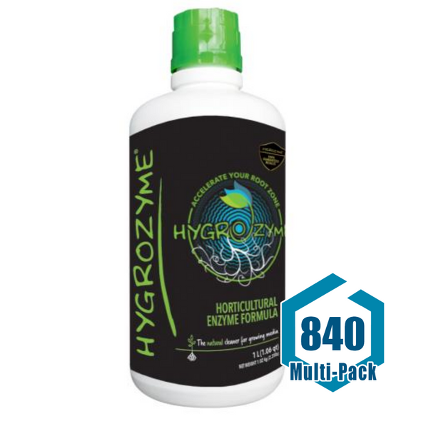 Hygrozyme Horticultural Enzymatic Formula 1 Liter: 840 pack