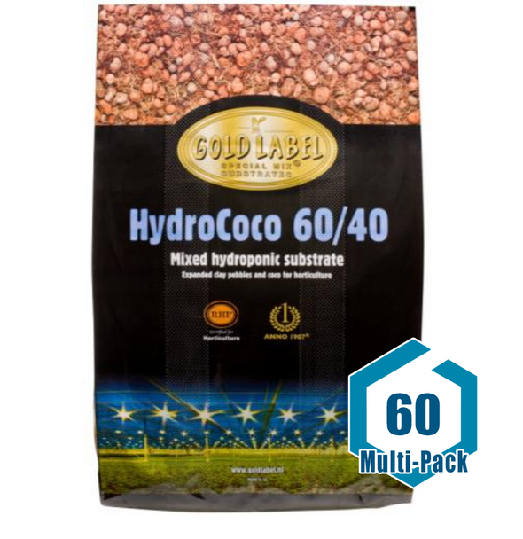 Gold Label HydroCoco 60/40 - 45 Liter (60/Plt): 60 pack