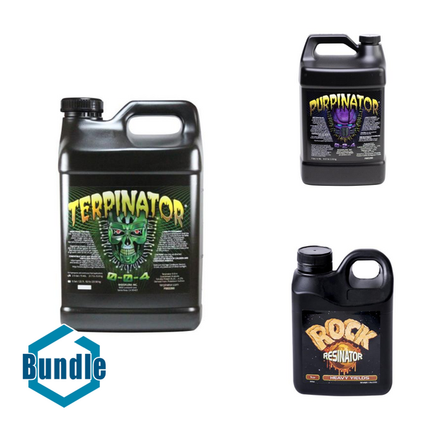 Terpinator 10 Liter bundled with Purpinator, 1 gal bundled with Rock Resinator 1 Liter